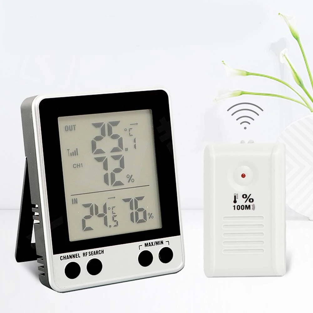 Digital Electronic Temperature Humidity Meter Thermometer Hygrometer Backlight LCD Display (image for) Digital Electronic Temperature Humidity Meter Thermometer Hygrometer Backlight LCD Display