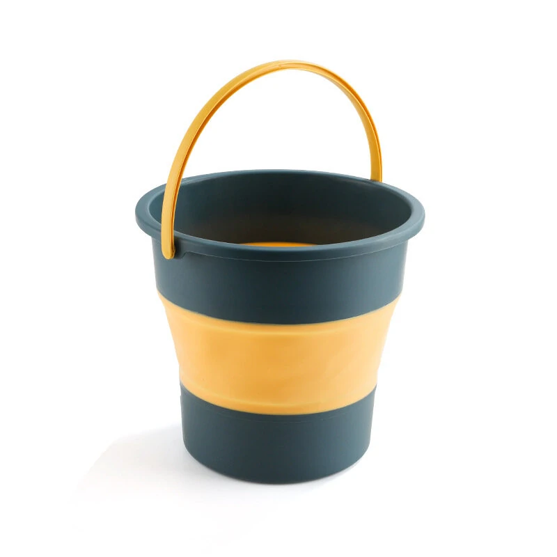 (image for) Space Saving Collapsible Bucket Foldable Portable Small Plastic Water Supplies for Outdoor Garden Camping Fishing Car Wash